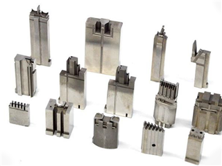 Precision connector mold parts - square parts